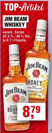 Handelshof JIM BEAM WHISKEY Angebot