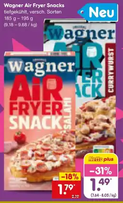 Netto Marken-Discount Wagner Air Fryer Snacks Angebot