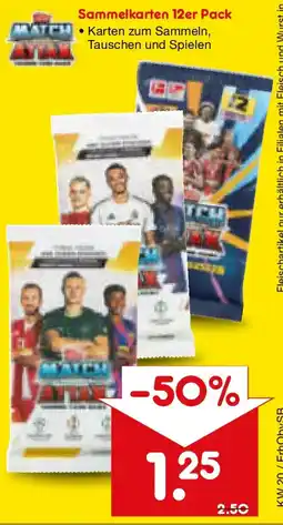 Netto Marken-Discount Sammelkarten 12er Pack Angebot