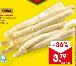 Netto Marken-Discount Spargel weiß Angebot