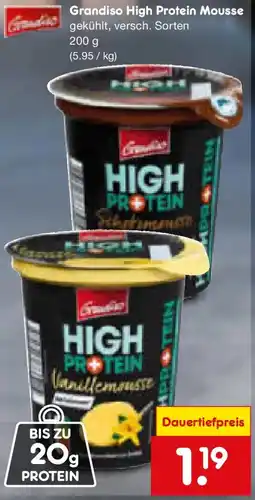 Netto Marken-Discount Grandiso High Protein Mousse Angebot