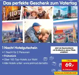 Netto Marken-Discount 1 Nacht Hotelgutschein Angebot