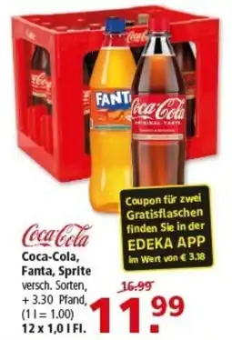 Multi Markt Coca-Cola, Fanta, Sprite Angebot