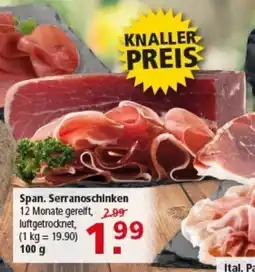 Multi Markt Span. Serranoschinken Angebot