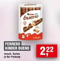 Handelshof FERRERO KINDER BUENO Angebot