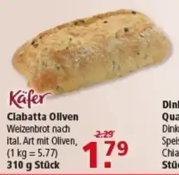 Multi Markt Käfer Clabatta Oliven Angebot
