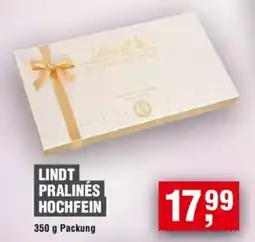 Handelshof LINDT PRALINÉS HOCHFEIN Angebot