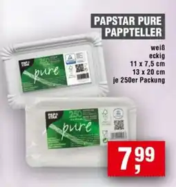 Handelshof PAPSTAR PURE PAPPTELLER Angebot