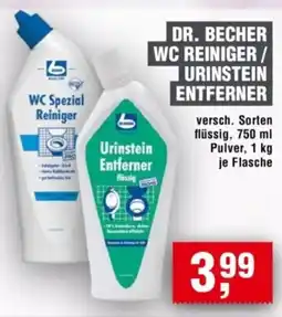 Handelshof DR. BECHER WC REINIGER / URINSTEIN ENTFERNER Angebot