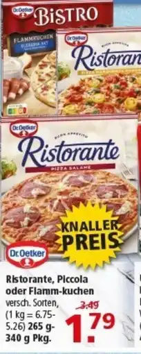 Multi Markt Ristorante, Piccola oder Flammkuchen Angebot