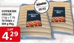 Multi Markt Ostfriesen griller Angebot