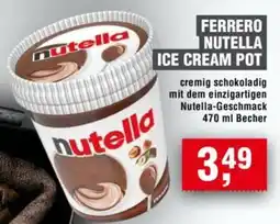 Handelshof FERRERO NUTELLA ICE CREAM POT Angebot
