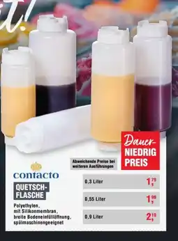 Handelshof contacto QUETSCH- FLASCHE Angebot