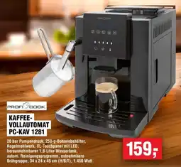 Handelshof PROFI COOK KAFFEE- VOLLAUTOMAT PC-KAV 1281 Angebot
