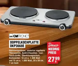 Handelshof Clatronik DOPPELKOCHPLATTE DKP3668E Angebot