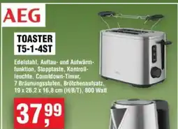 Handelshof AEG TOASTER T5-1-4ST Angebot
