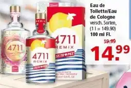 Multi Markt Eau de Toilette/Eau de Cologne Angebot
