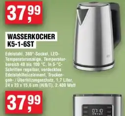 Handelshof AEG WASSERKOCHER K5-1-6ST Angebot