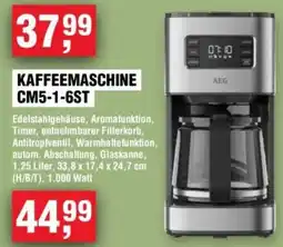 Handelshof AEG KAFFEEMASCHINE CM5-1-6ST Angebot