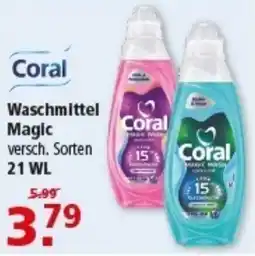 Multi Markt Coral Waschmittel Magic Angebot