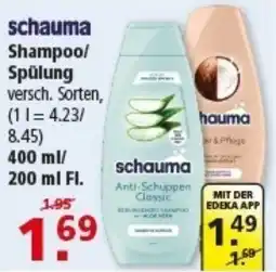 Multi Markt schauma Shampoo/ Spülung Angebot