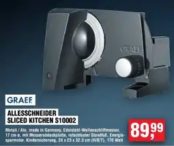 Handelshof GRAEF ALLESSCHNEIDER SLICED KITCHEN S10002 Angebot