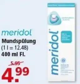 Multi Markt meridol Mundspülung Angebot