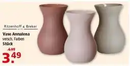 Multi Markt Ritzenhoff & Breker Vase Annalena Angebot