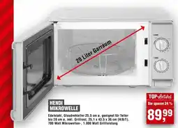 Handelshof HENDI MIKROWELLE Angebot