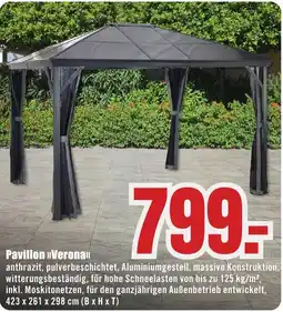 B1 Discount Baumarkt Pavillon "Verona" Angebot