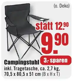 B1 Discount Baumarkt Campingstuhl Angebot