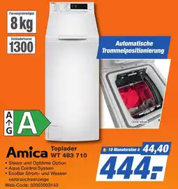 K+B Expert Amica Toplader WT 483 710 Angebot