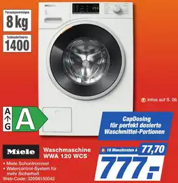 K+B Expert Miele Waschmaschine WWA 120 WCS Angebot