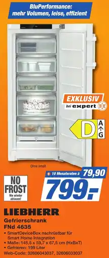 K+B Expert LIEBHERR Gefrierschrank FND 4635 Angebot