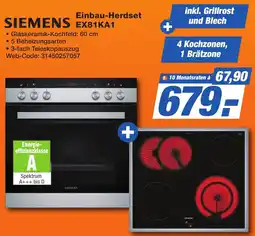 K+B Expert SIEMENS Einbau-Herdset EX81KA1 Angebot
