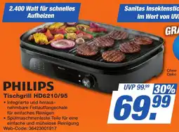 K+B Expert PHILIPS Tischgrill HD6210/95 Angebot