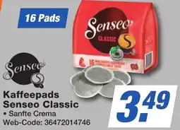 K+B Expert Kaffeepads Senseo Classic Angebot