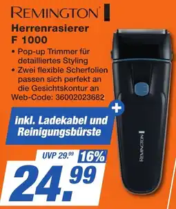 K+B Expert REMINGTON Herrenrasierer F 1000 Angebot