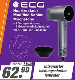 K+B Expert ECG Haartrockner Modifica Sonica Moonstone Angebot