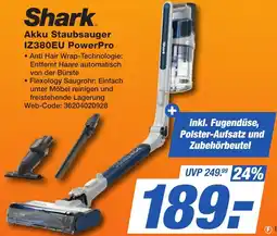 K+B Expert Shark Akku Staubsauger IZ380EU PowerPro Angebot
