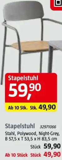 Bauhaus Stapelstuhl Angebot