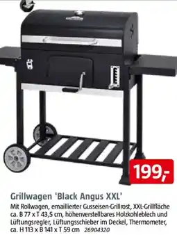 Bauhaus Kingstone Grillwagen 'Black Angus XXL' Angebot