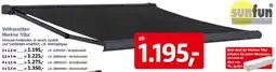 Bauhaus Sunfun Vollkassetten Markise 'Elba' Angebot
