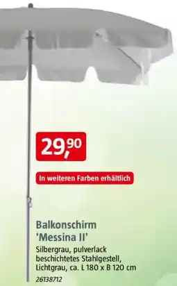 Bauhaus Balkonschirm 'Messina II' Angebot