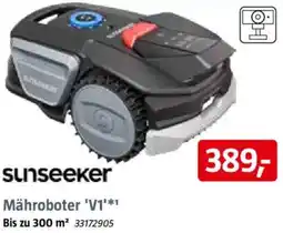 Bauhaus sunseeker Mähroboter 'V1' Angebot