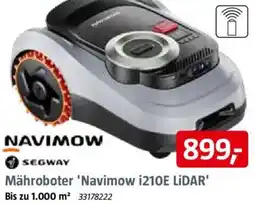 Bauhaus NAVIMOW SEGWAY Mähroboter 'Navimow i210E LiDAR' Angebot