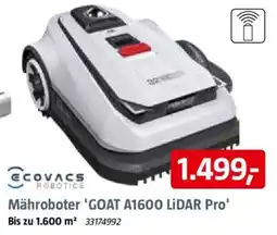 Bauhaus ECOVACS Mähroboter 'GOAT A1600 LIDAR Pro' Angebot