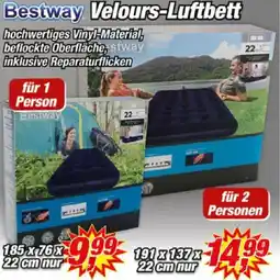 Posten Börse Bestway Velours-Luftbett Angebot