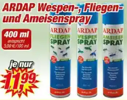 Posten Börse ARDAP Wespen-, Fliegen und Ameisenspray Angebot