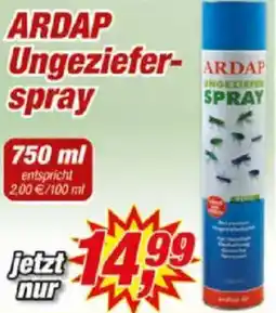 Posten Börse ARDAP Ungezieferspray Angebot